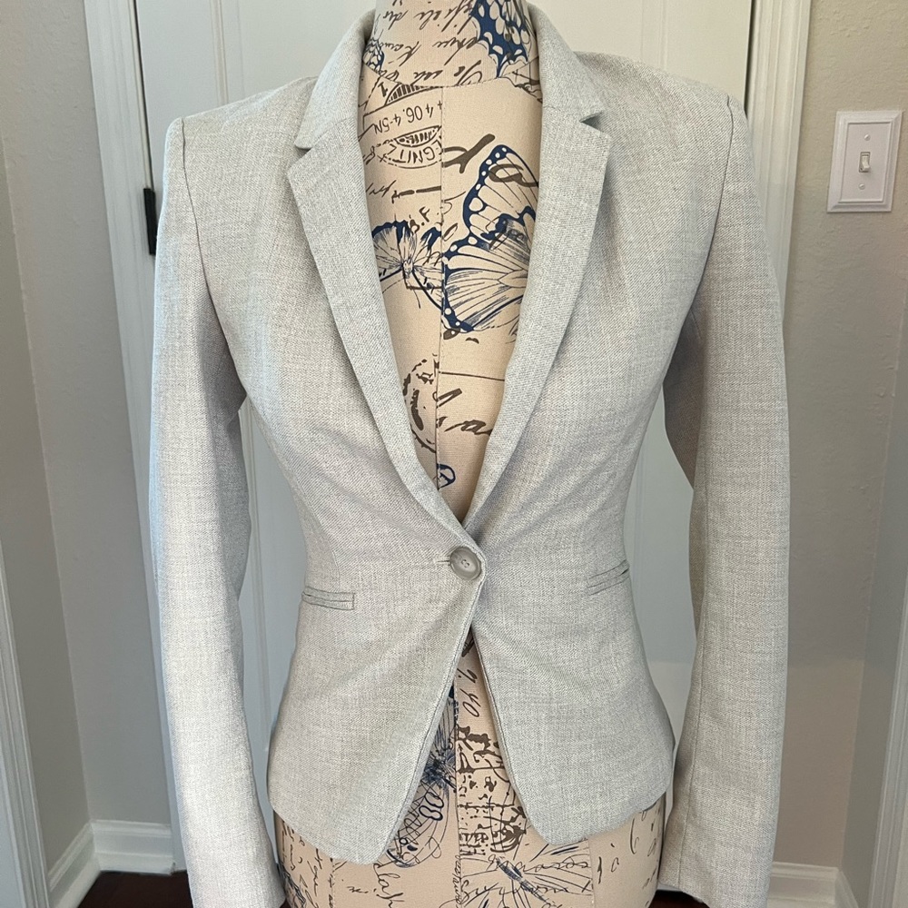 Gray Blazer